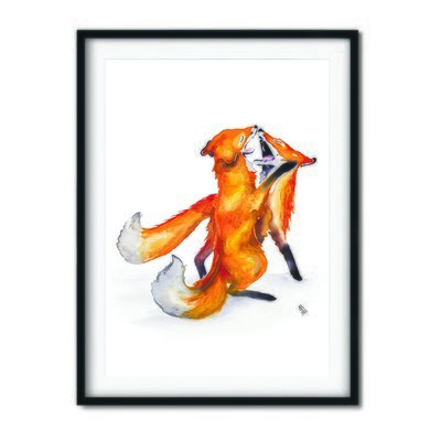 'Foxy' A3 Print