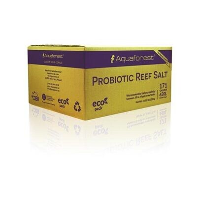 Aquaforest Probiotic Reef Salt 25 kg Sack in Box