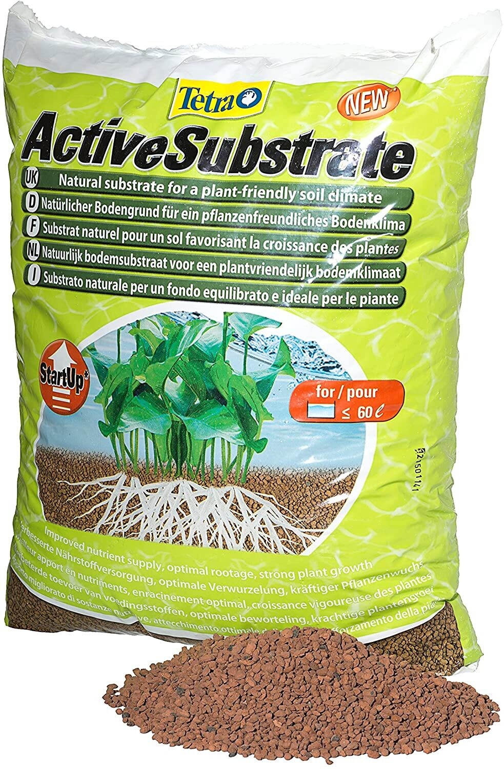 Tetra ActiveSubstrate 6 L - Natürlicher Bodengrund