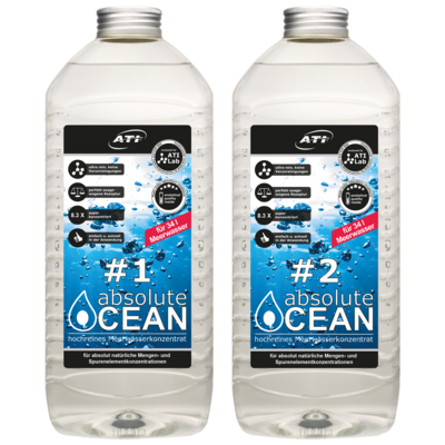 ATI Absolute Ocean 2 x 2.04 Liter - für 34 Liter Meerwasser