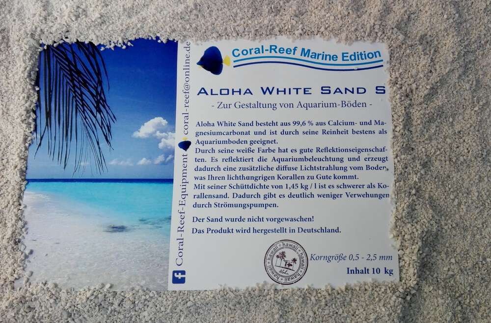 ​Aloha White Sand S 0,5 - 2,5 mm - 10 kg