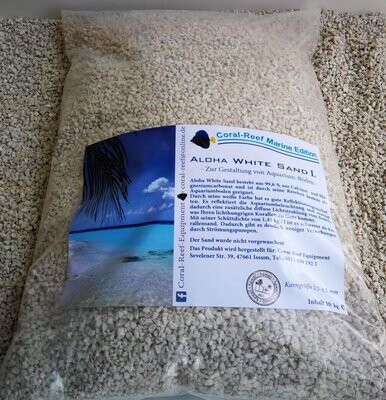 ​Aloha White Sand Größe L 2,5 - 4,5 mm ( grob) -10 kg