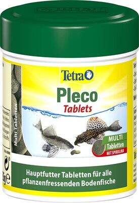 Tetra Pleco Tablets 275 Stck. Nährstoffreiches Futter für Bodenfische