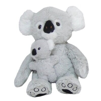 Koala mit Baby, 30 cm