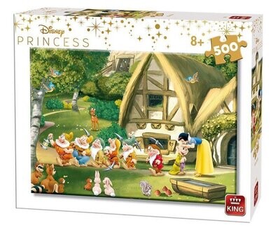 Disney Princess Schneewittchen und die 7 Zwerge Puzzle 500 Teile