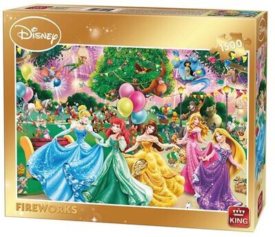 Disney Princess Puzzle 1500 Teile Fireworks