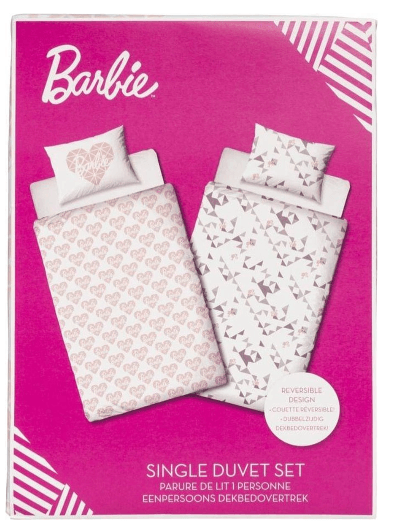 Barbie doppelseitige Bettwäsche Set