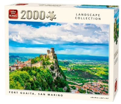 Puzzle San Marino Fort Guaita 2000 teilig