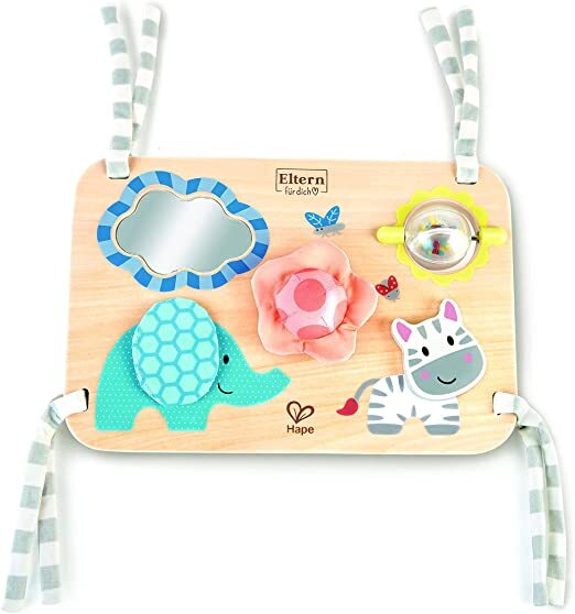 ?? Hape Baby-Sinnes-Set – Hängeschnecke Hedi & Freundeboard Felix