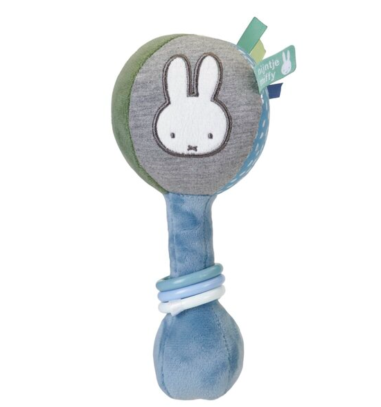 Nintje Miffy Rassel  in blau ca. 18cm