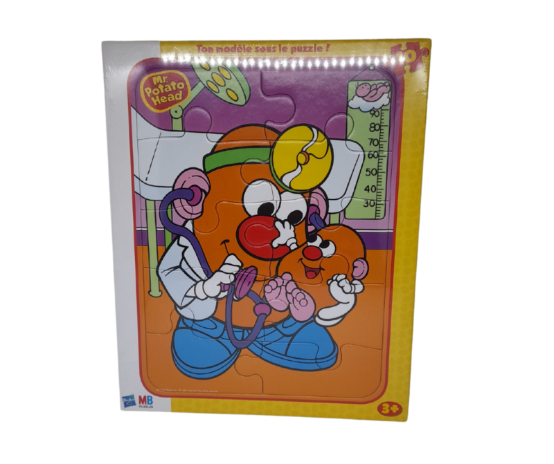 Mr. Potato Head Arzt mit Baby Puzzle 10 Teile