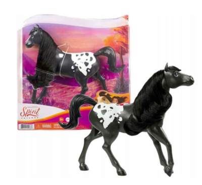 "Spirit – frei und ungezähmt“ Pferd Mustang Hengst (schwarz)