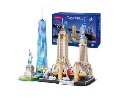 Cubic Fun 3D Puzzle NEW YORK CITY LINE