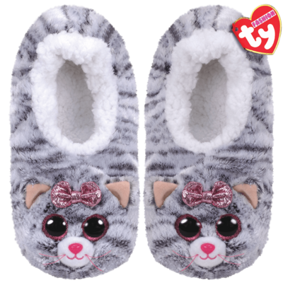 TY Beanie Boos zauberhaften Fashion Slipper Socks "Kiki Cat" 32-34