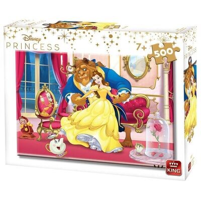 King-Puzzle Disney's "Die Schöne und das Biest" - 500 Teile