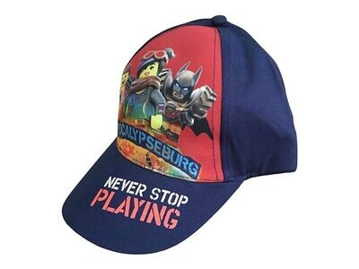 Lego The Movie Never Stop Playing Baseball Cap - One Size Kinder