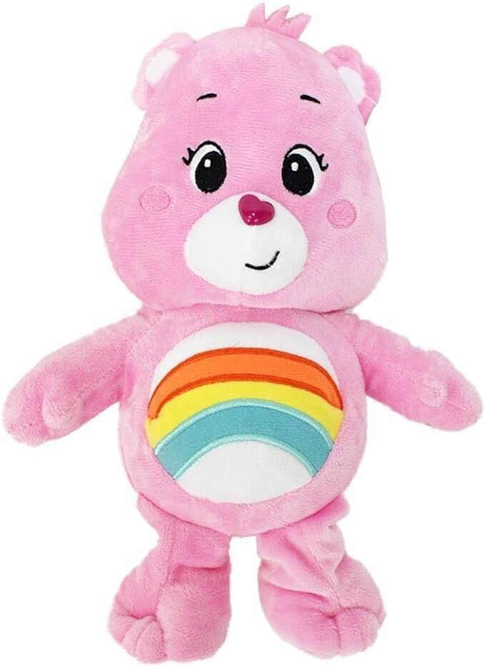 Hurrabärchi Plüschtier rosa Regenbogen Glücksbärchi - 28 cm