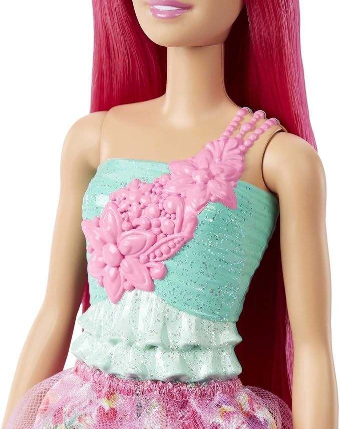 Barbie Dreamtopia Prinzessin Puppe mit rosa Haaren