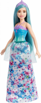 Barbie Dreamtopia Prinzessin Puppe mit blauen Haaren