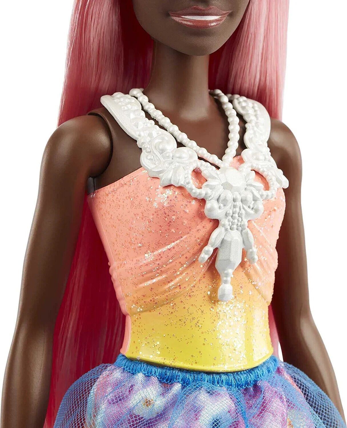 Barbie Dreamtopia Prinzessin Puppe mit hellrosa Haaren