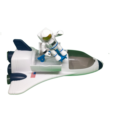 Spaceshuttle mit Astronauten-Figur