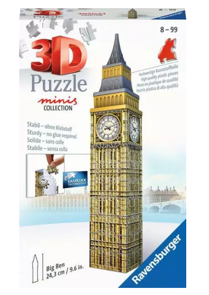 ? 3D Puzzle Städte-Bundle – Big Ben, Eiffelturm & Empire State Building