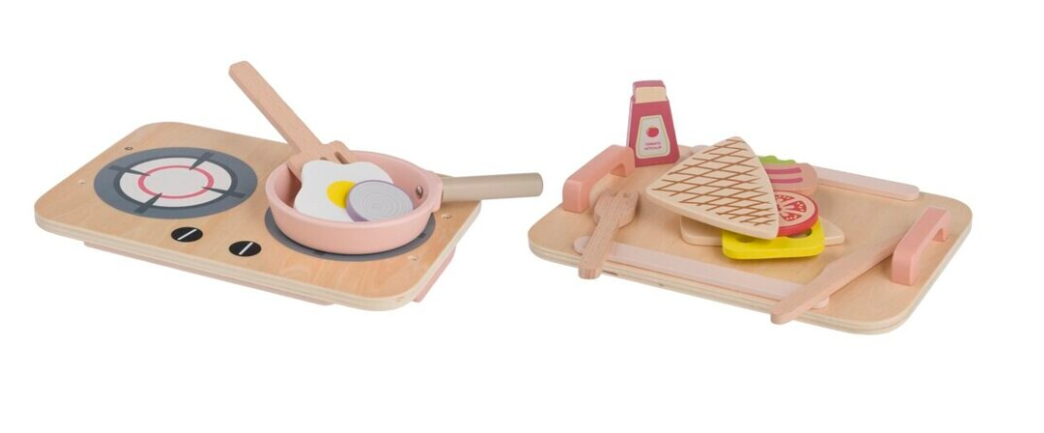 Holz-Sandwich-Set für Kinder ab 2 Jahren – 14-teilig Holz-Sandwich-Set für Kinder ab 2 Jahren – 14-teilig