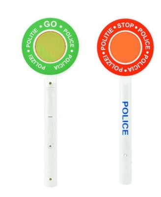 Polizei  Set Kelle und Megafon