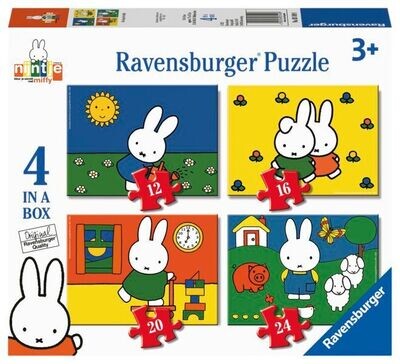 Ravensburger Miffy 4-in-1 Puzzle-Set