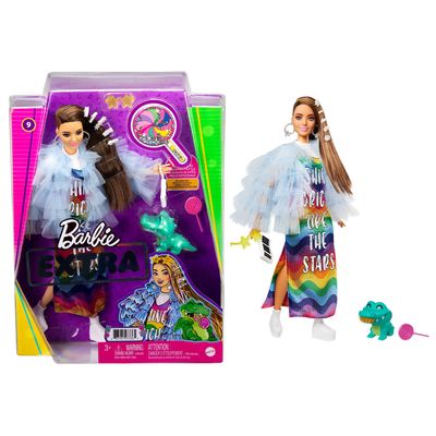 Barbie Extra - im Regenbogenkleid