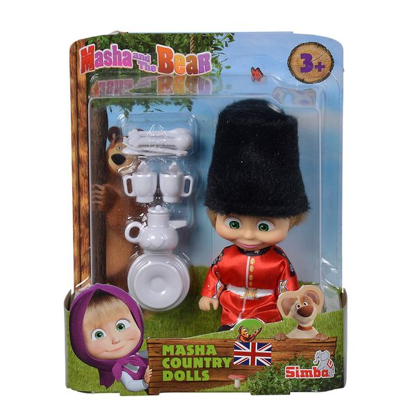 Mascha in englischer Uniform. Royal Guard.