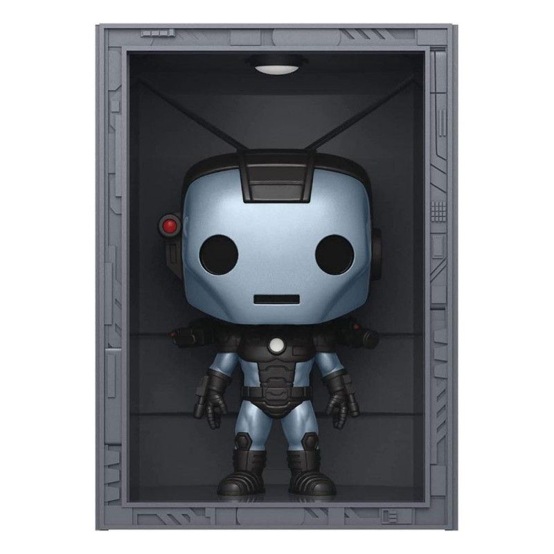 Funko POP! Deluxe Vinylfigur Hall of Armor Iron Man Model 11 War Machine PX Exclusive 9cm