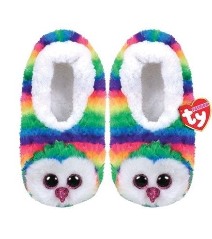 TY Beanie Boos zauberhaften Fashion Slipper Owen in Größe 28-31