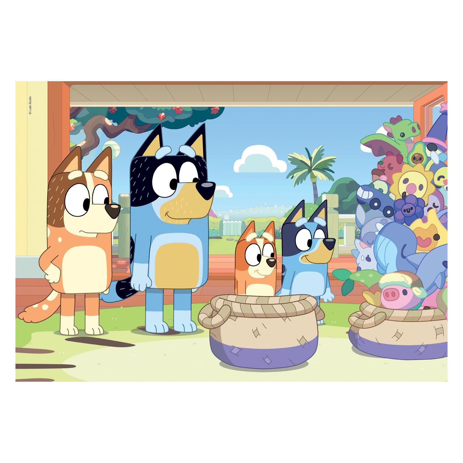 Clementoni Bluey - 2 x 20 Teile