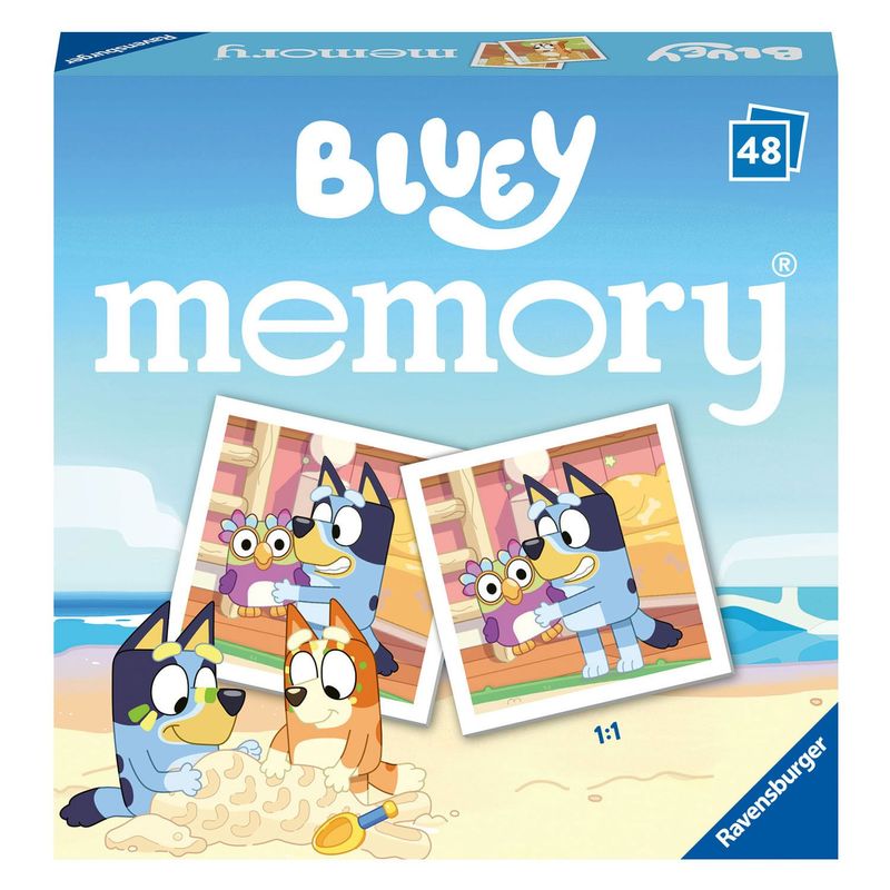 Ravensburger Bluey Mini Memory - Das Memory-Spiel für Kinder ab 3 Jahren