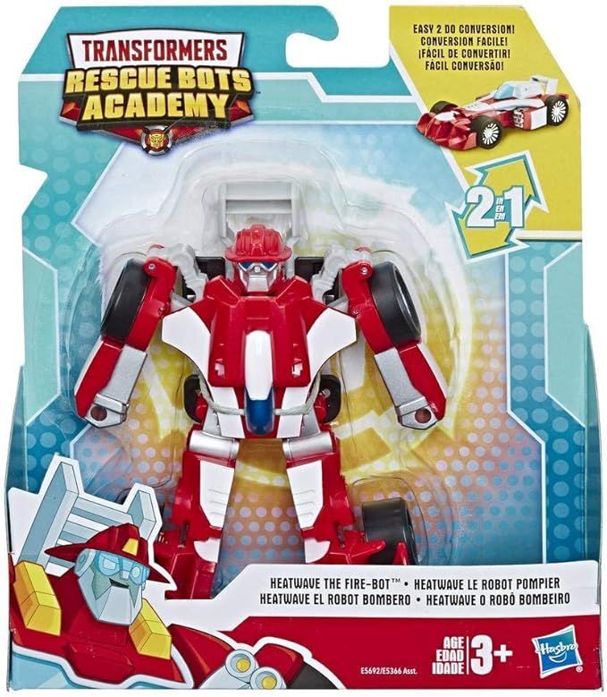Transformers Rescue Bots Academy Heatwave 2-in-1 Actionfigur