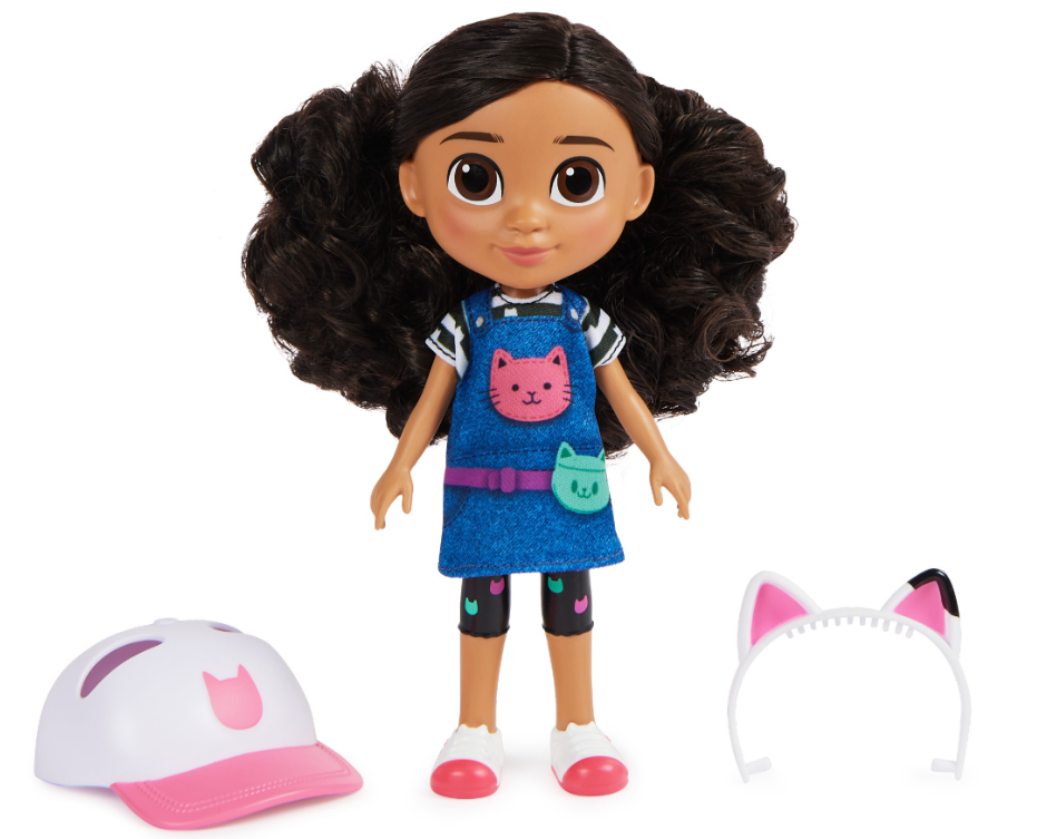 Gabby’s Dollhouse Gabby Girl Travel Edition – 20cm große Puppe mit Accessoires