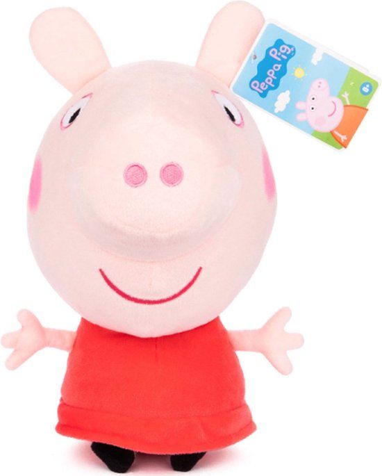 Peppa Pig Little Body Plüschfigur 22 cm – Offizielles Hasbro-Produkt