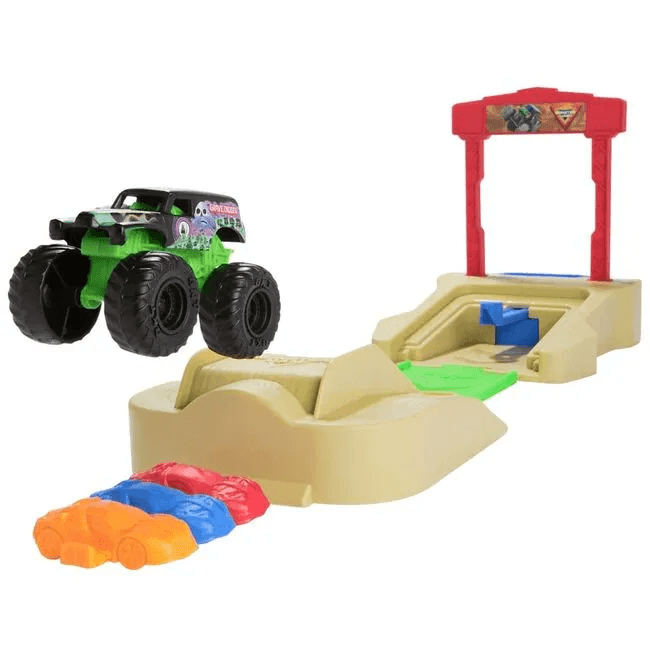 Grave Digger Monster Truck Stunt Spielset
