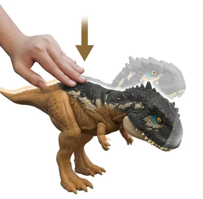 Jurassic World Roar Strikers Dinosaurier – Action-Figur mit Sound & Angriffsfunktion