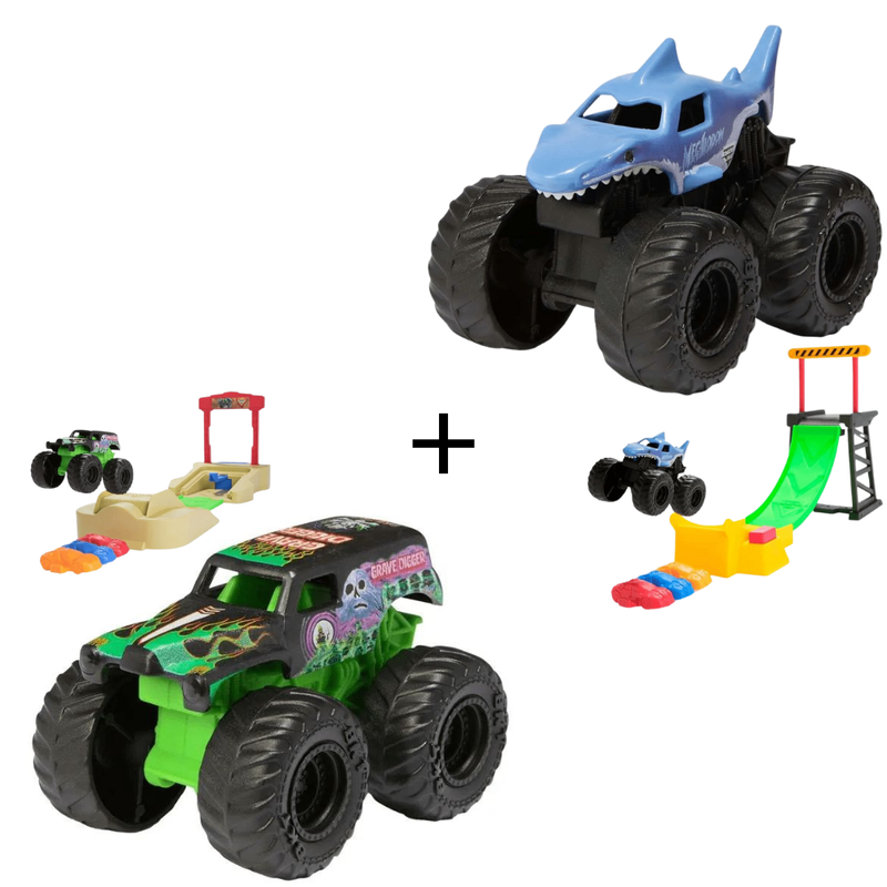 Monster Jam Mini-Bundle – 2er Set der beliebten 1:72 Trucks Monster Jam Mini-Bundle – 2er Set der beliebten 1:72 Trucks