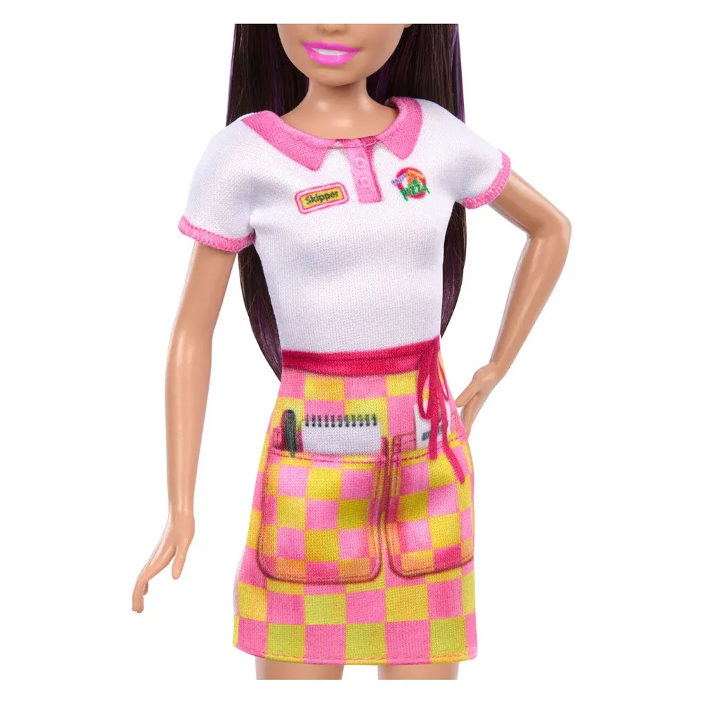 Barbie Skipper „First Jobs“ – Pizzalieferantin mit Pizza & Box