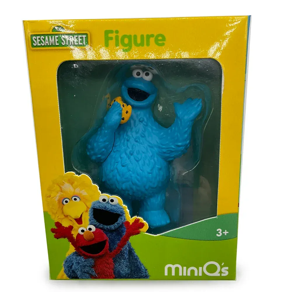 Sesamstraße Mini Q Figur – Krümelmonster