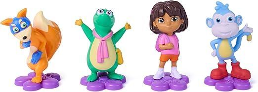 Dora the Explorer Mini-Figuren Set – 4-teiliges Spielset für Kinder Dora the Explorer Mini-Figuren Set – 4-teiliges Spielset für Kinder