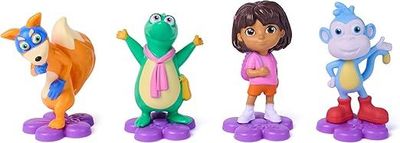 Dora the Explorer Mini-Figuren Set – 4-teiliges Spielset für Kinder Dora the Explorer Mini-Figuren Set – 4-teiliges Spielset für Kinder