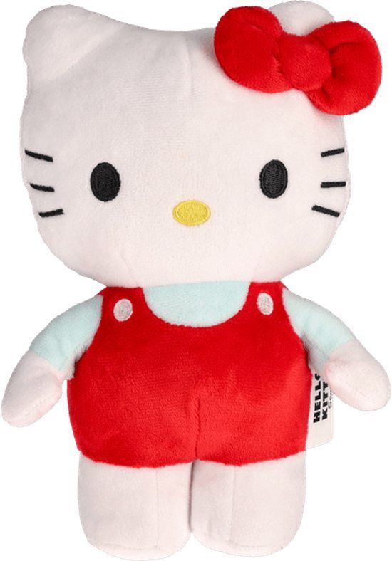 Hello Kitty Plüschtier – Kuscheliges Stofftier, 25 cm (rot) Hello Kitty Plüschtier – Kuscheliges Stofftier, 25 cm (rot)