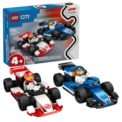 LEGO City 60464 – F1 Williams Racing & Haas F1 Rennwagen Set LEGO City 60464 – F1 Williams Racing & Haas F1 Rennwagen Set