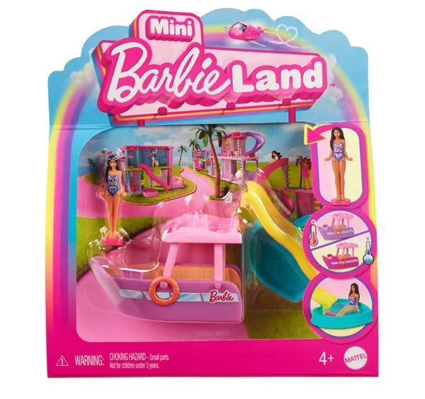 Barbie Mini‑BarbieLand Traumboot – Mini Puppe & Boot Barbie Mini‑BarbieLand Traumboot – Mini Puppe & Boot