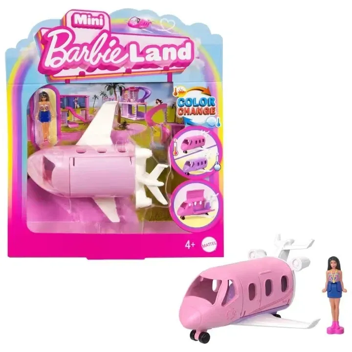 Barbie Mini BarbieLand – Puppe & Traumflugzeug (Mini‑Set, ca. 4 cm Puppe) Barbie Mini BarbieLand – Puppe & Traumflugzeug (Mini‑Set, ca. 4 cm Puppe)