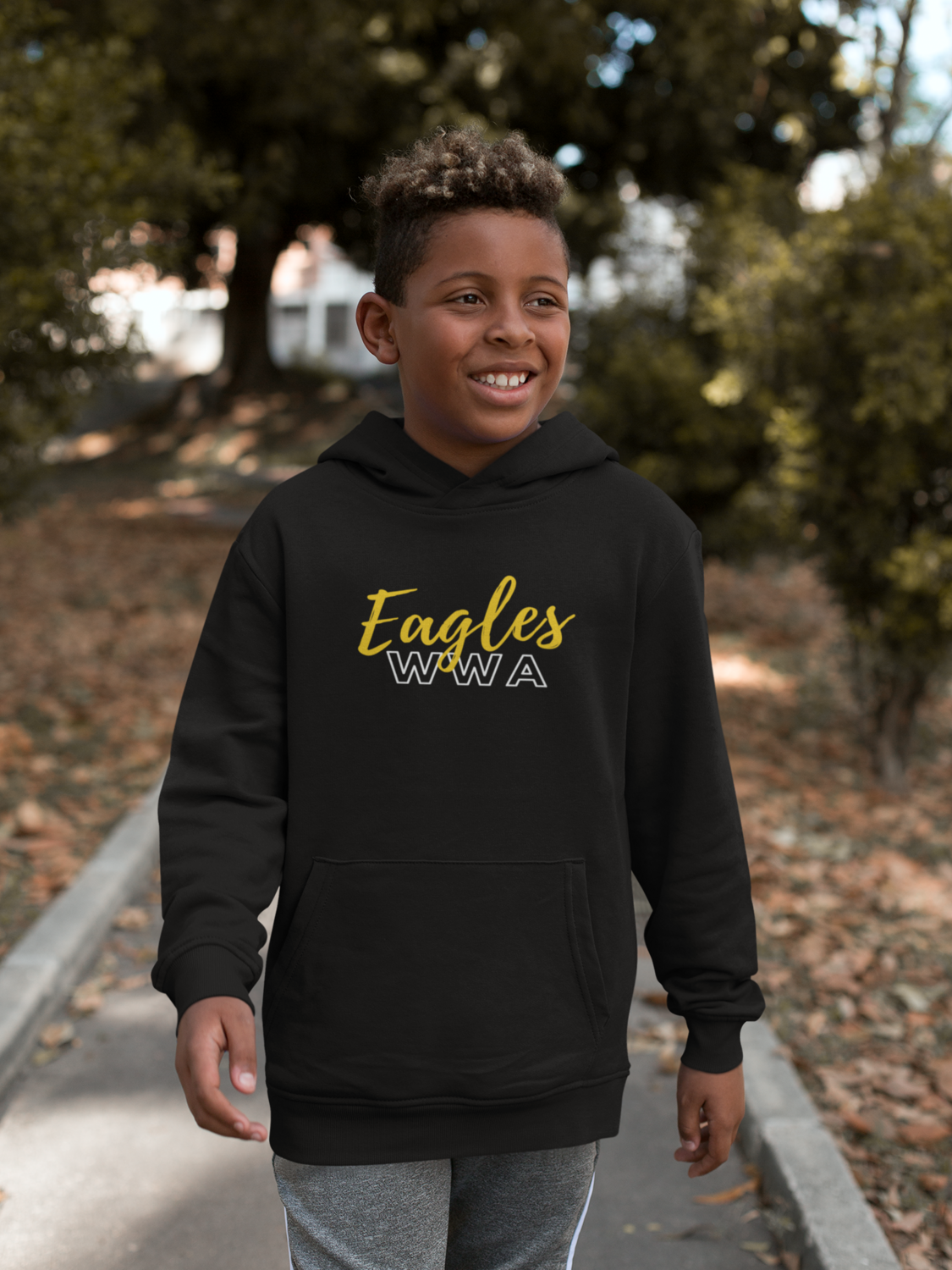 Boys store eagles hoodie